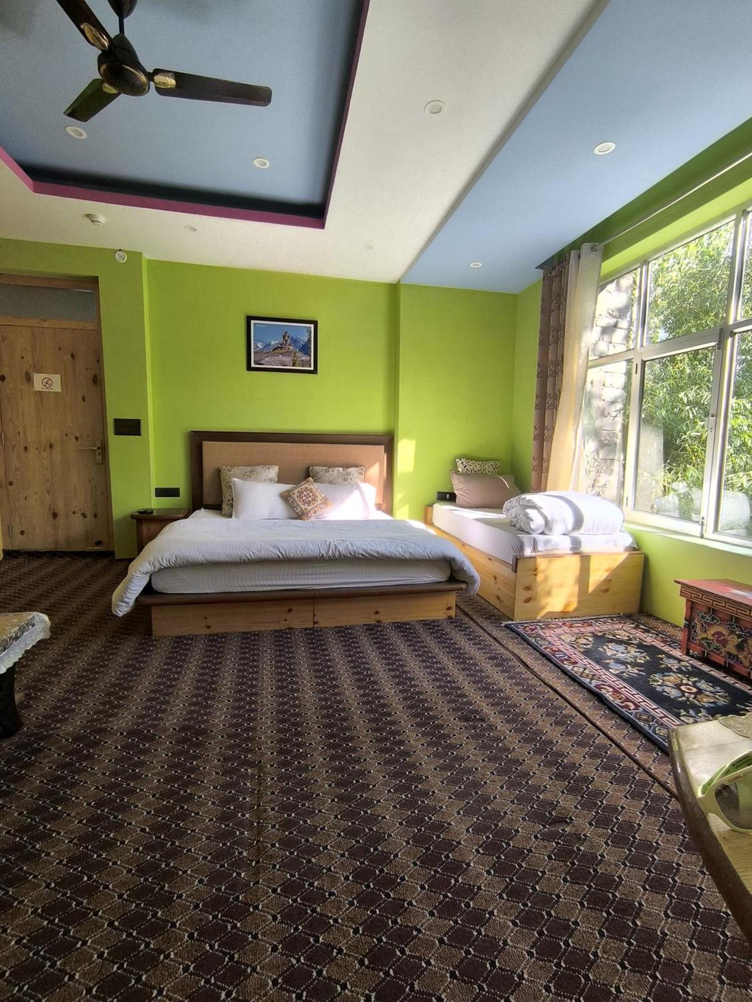 Hidden Leaf Homestay Leh Værelse billede